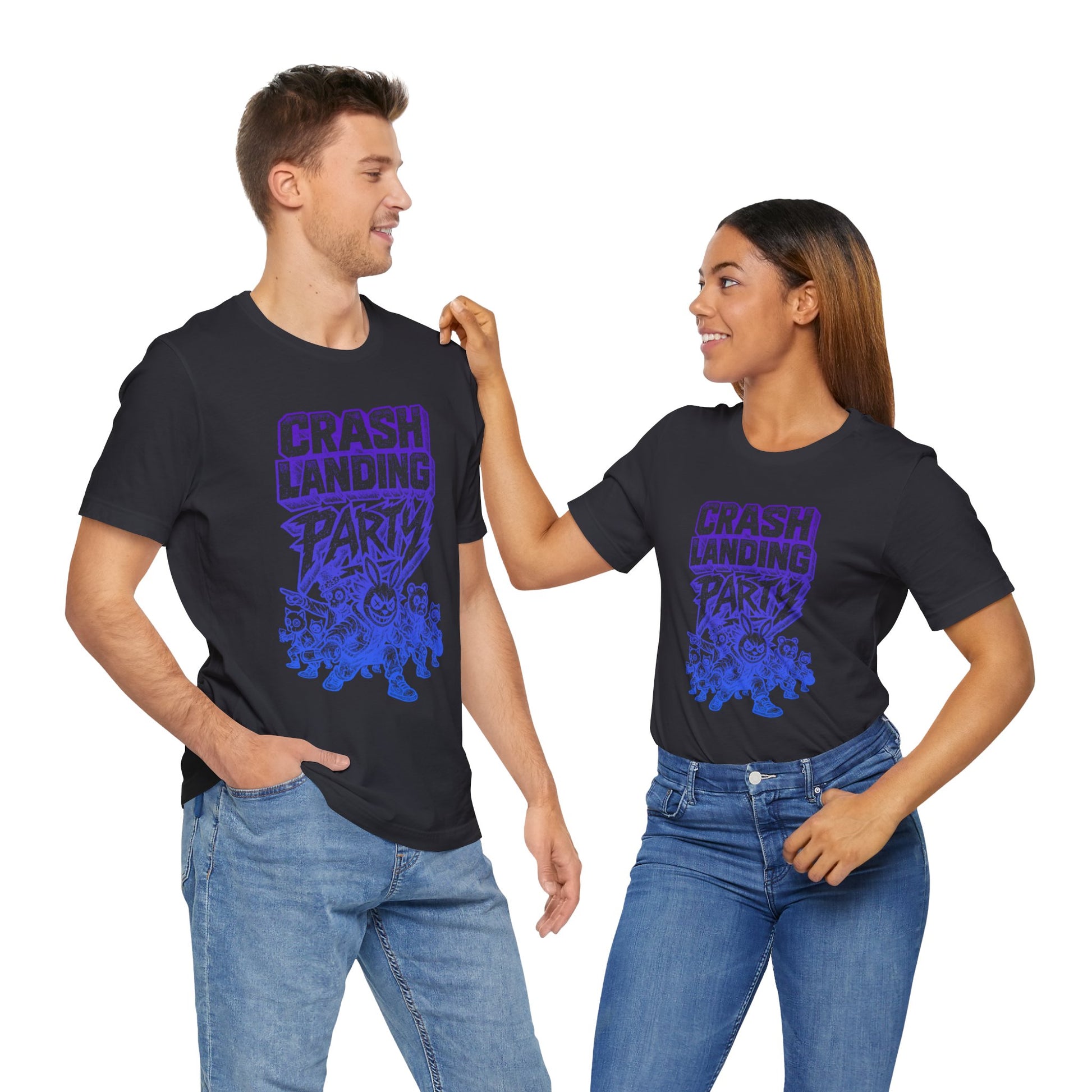 CRASH LANDING PARTY Unisex Tee
