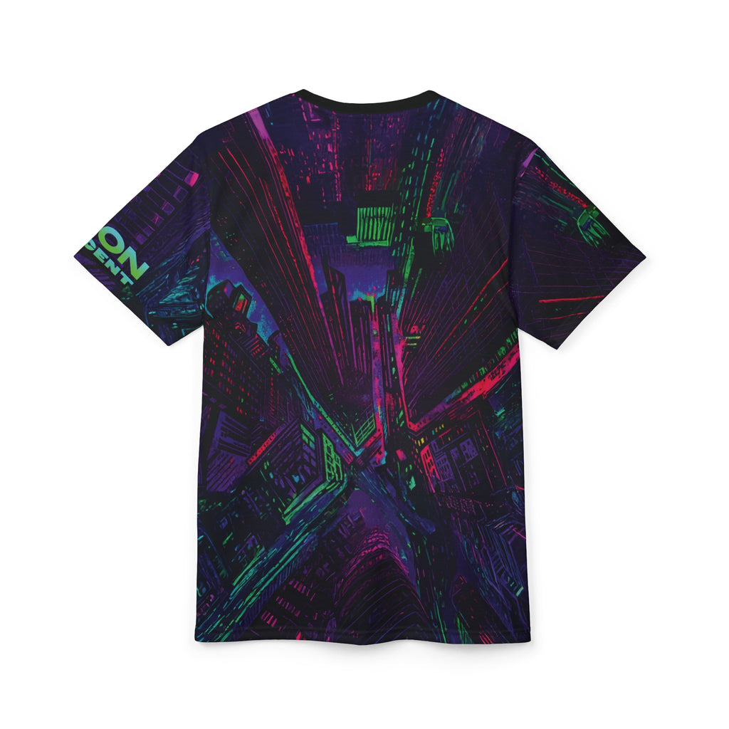 Neon Descent Cyberpunk Tee