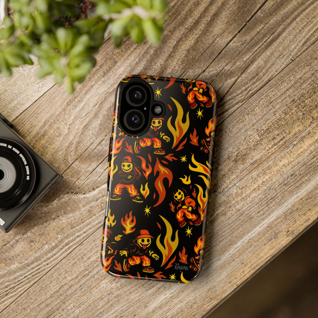 FYRE DANCE - Kreepy Kyds Pattern Phone Case