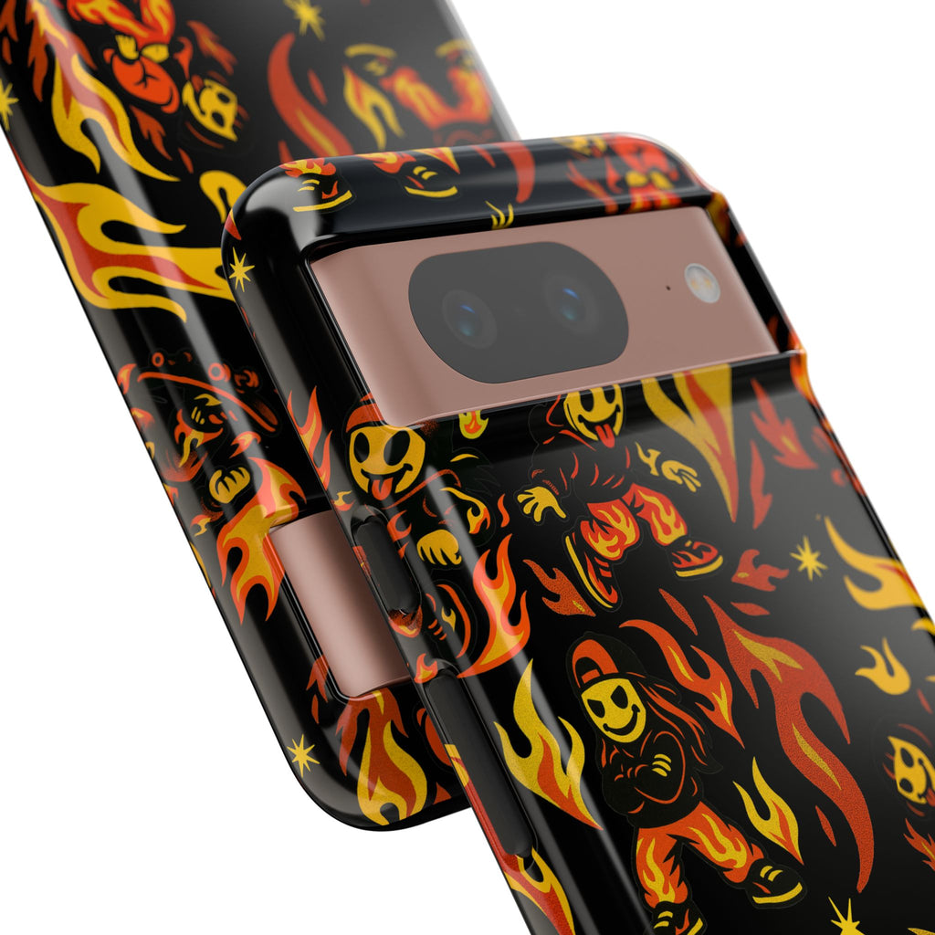 FYRE DANCE - Kreepy Kyds Pattern Phone Case