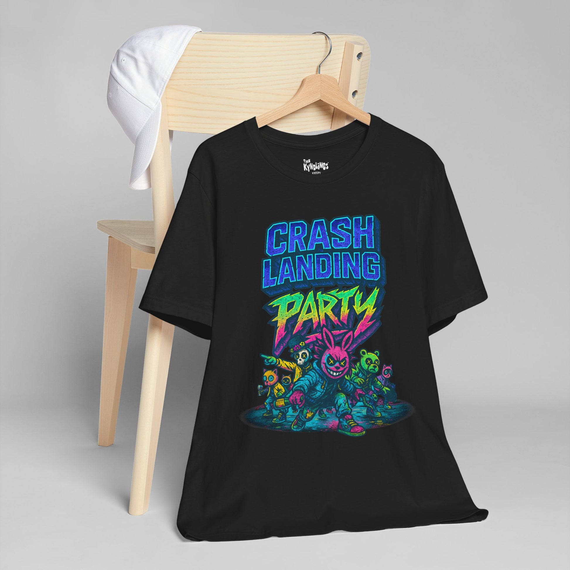 CRASH LANDING PARTY Unisex Tee