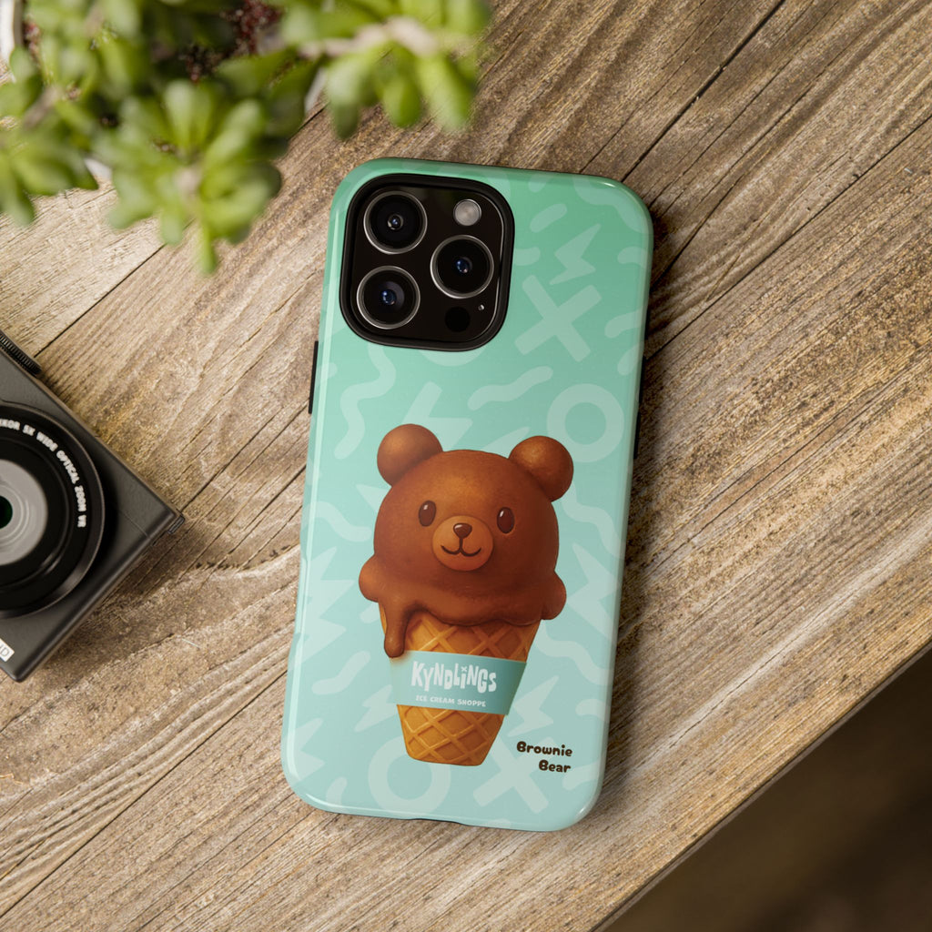Brownie Bear: ICE CREAM SHOPPE | Sweet & Tough Phone Case