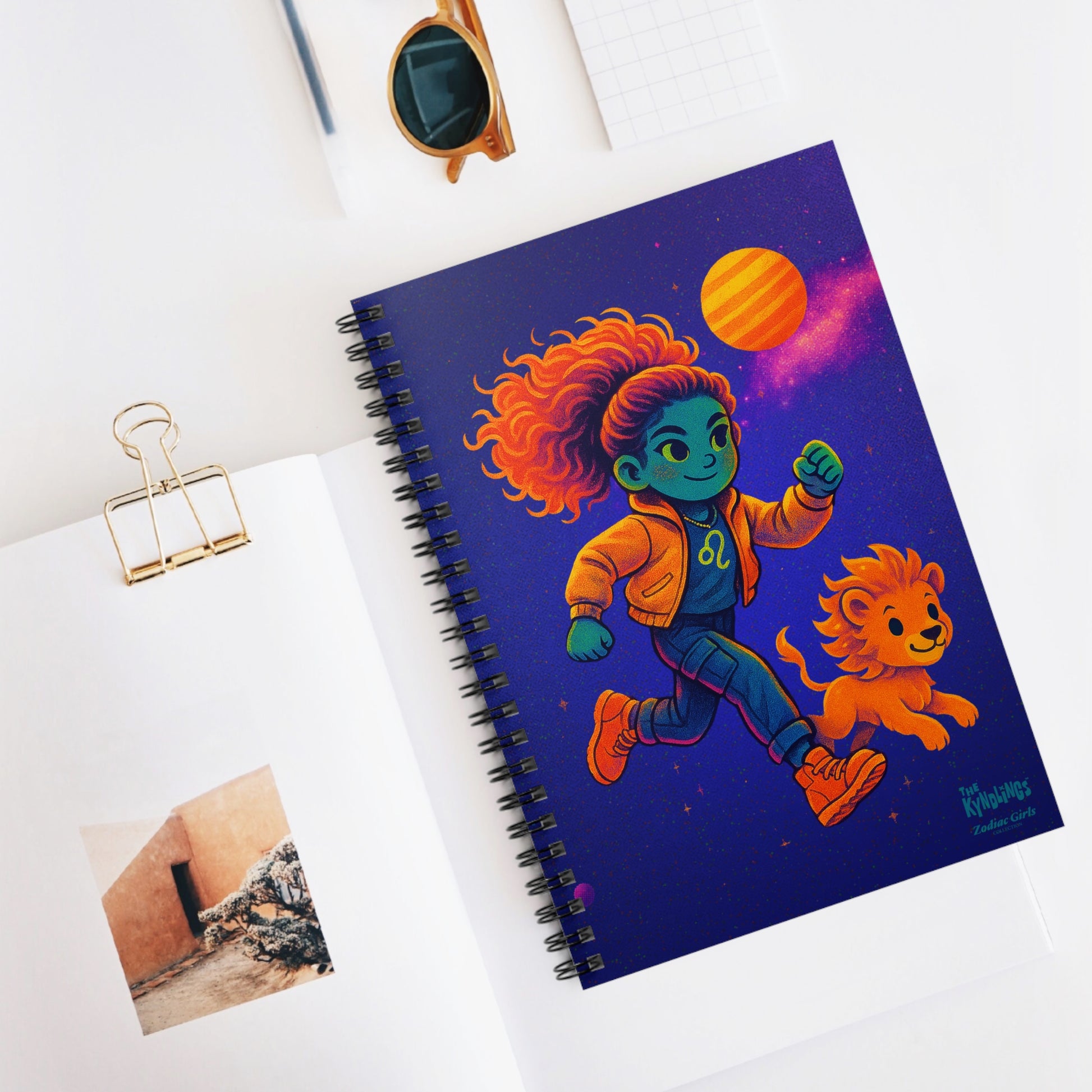 Spiral Notebook by Zodiac Girls: Leo