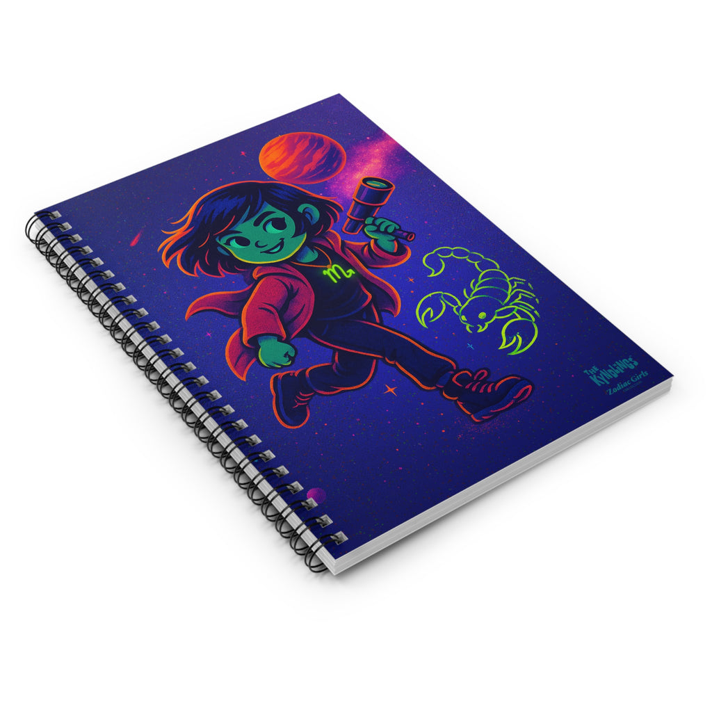 Spiral Notebook by Zodiac Girls: Scorpio