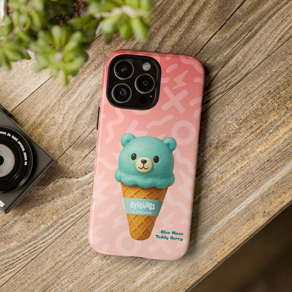 Blue Moon Teddy Berry: ICE CREAM SHOPPE | Sweet & Tough Phone Case