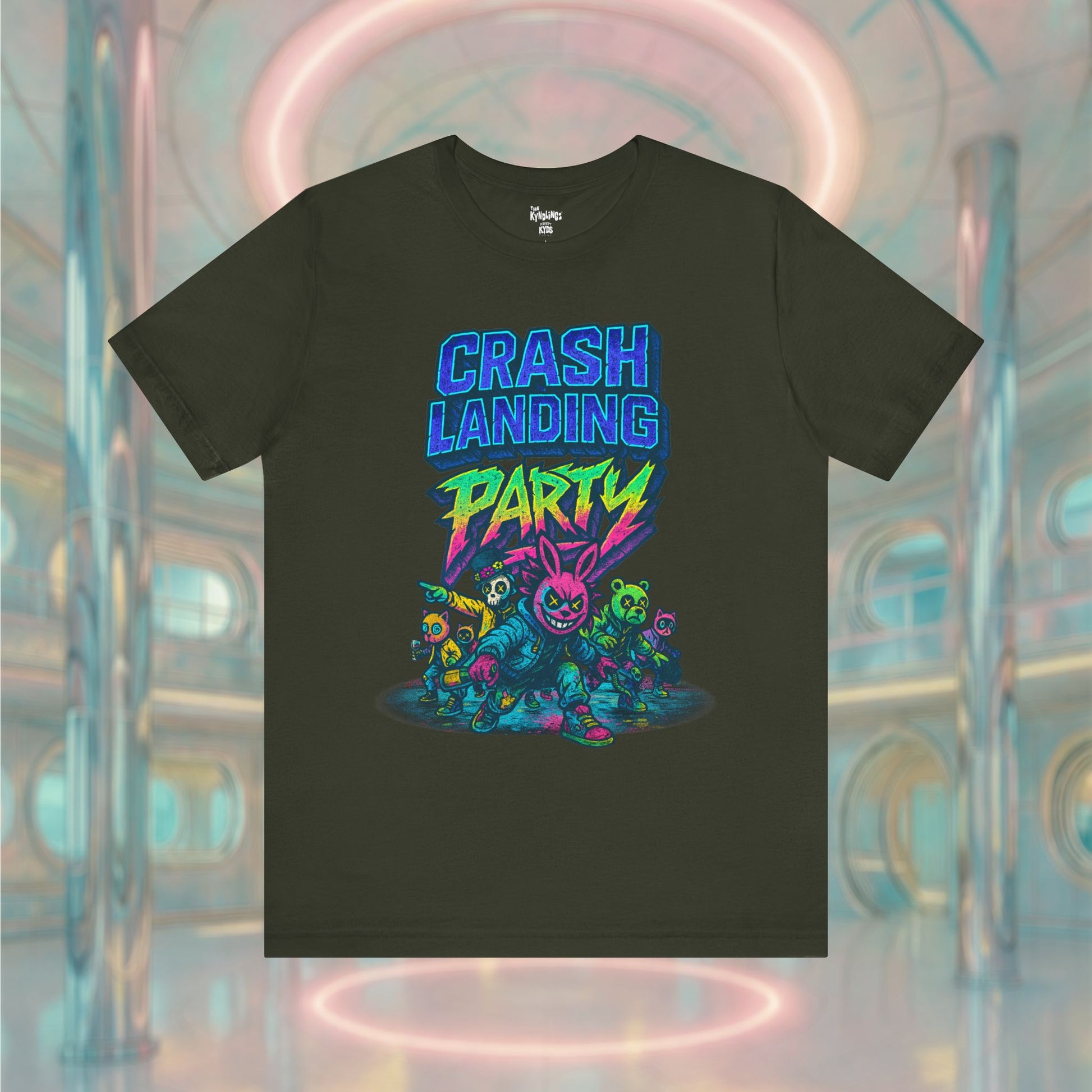 CRASH LANDING PARTY Unisex Tee