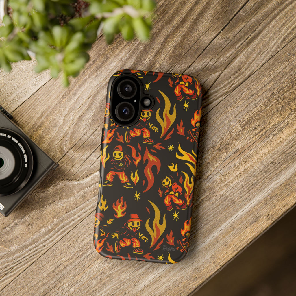 FYRE DANCE - Kreepy Kyds Pattern Phone Case
