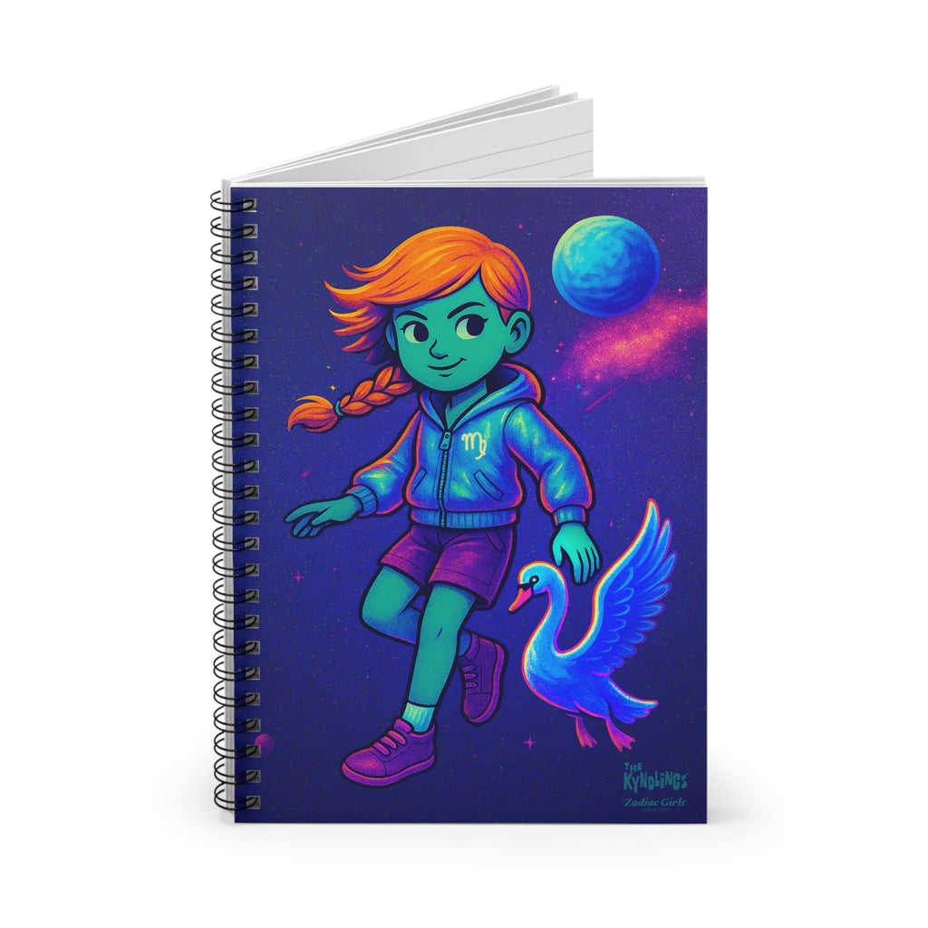 Spiral Notebook by Zodiac Girls: Virgo