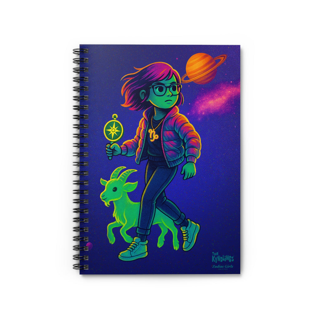 Spiral Notebook by Zodiac Girls: Capricorn