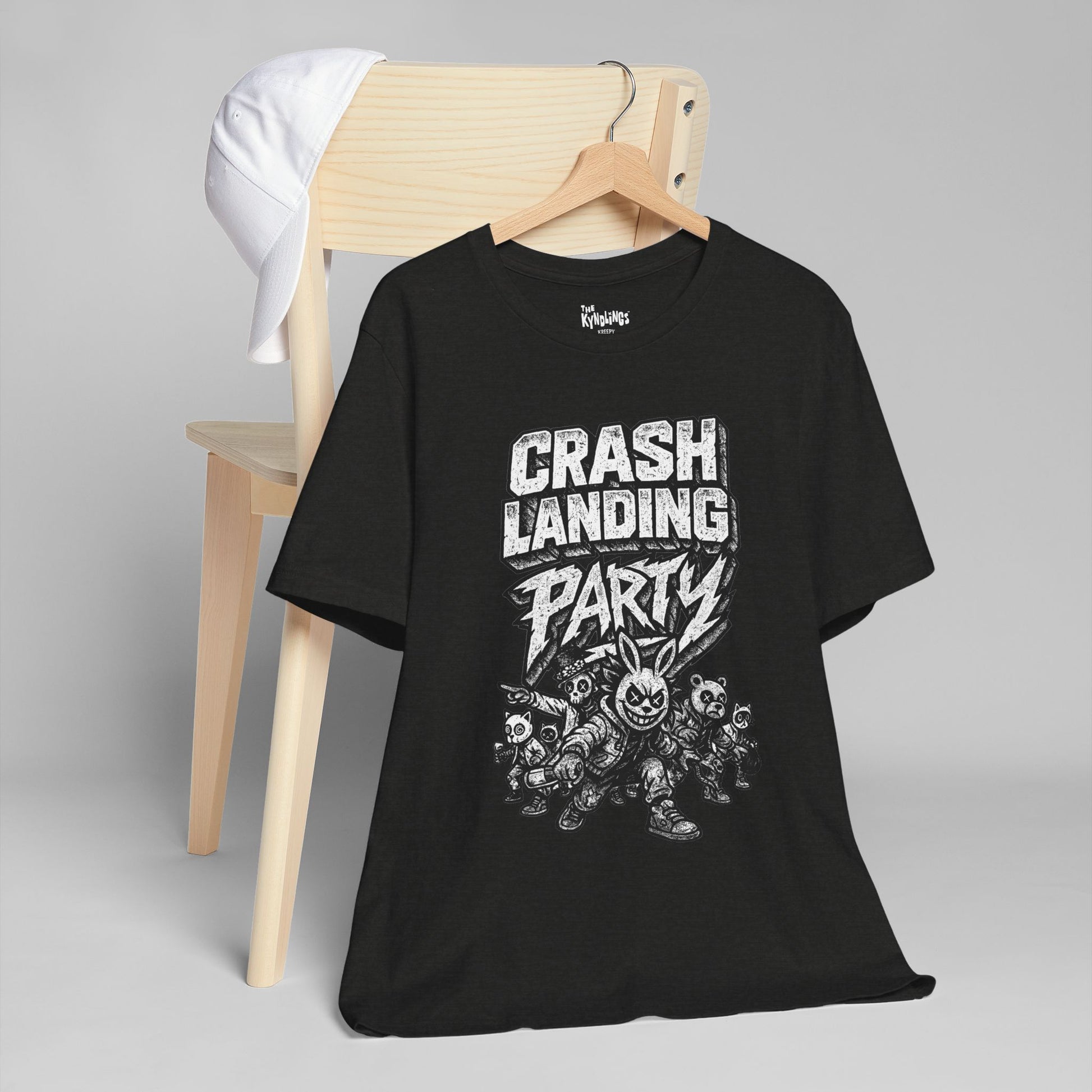 CRASH LANDING PARTY Unisex Tee