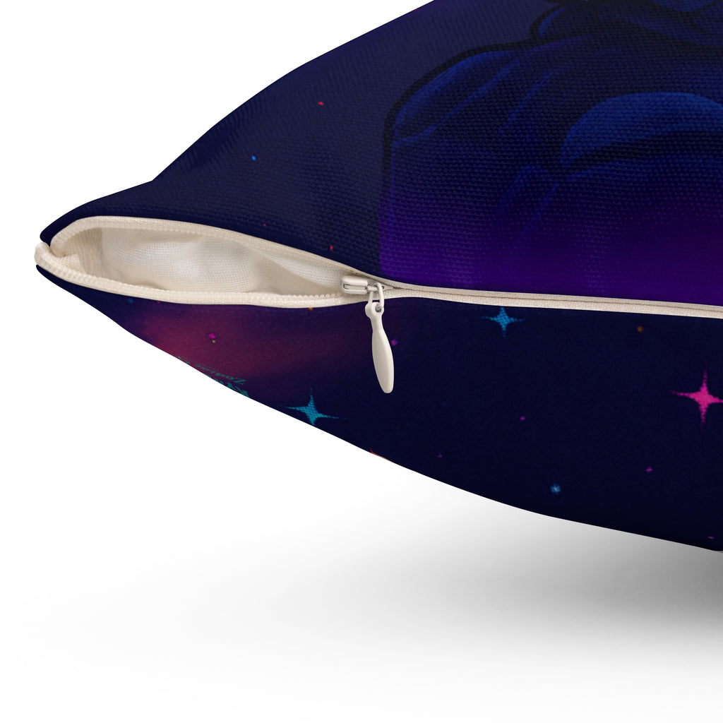 Zodiac Girls: Cancer Sign Pillow - Zodiac Sign Horoscope Character Design Pillow