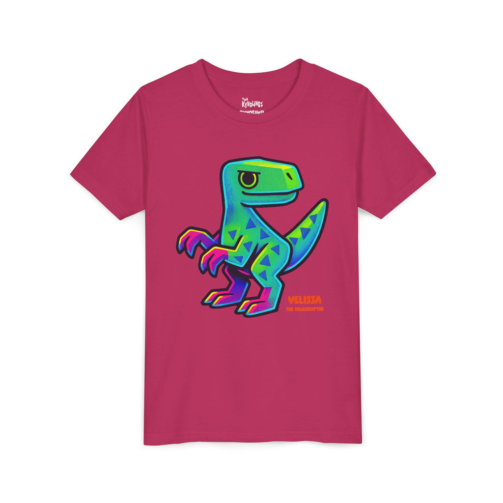 Velissa the Velociraptor Youth Tee
