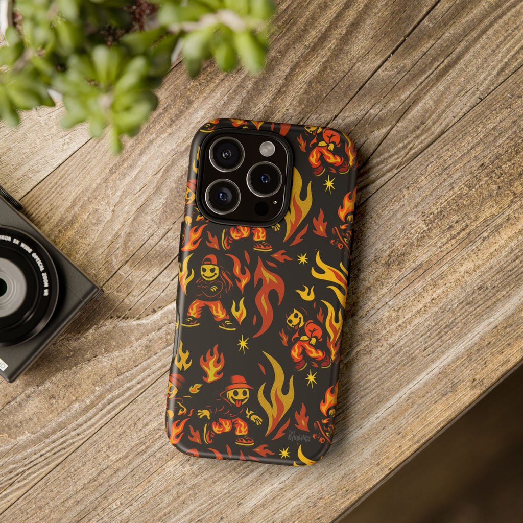 FYRE DANCE - Kreepy Kyds Pattern Phone Case