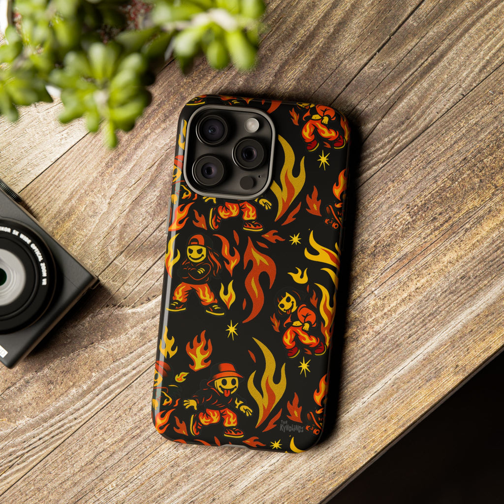 FYRE DANCE - Kreepy Kyds Pattern Phone Case