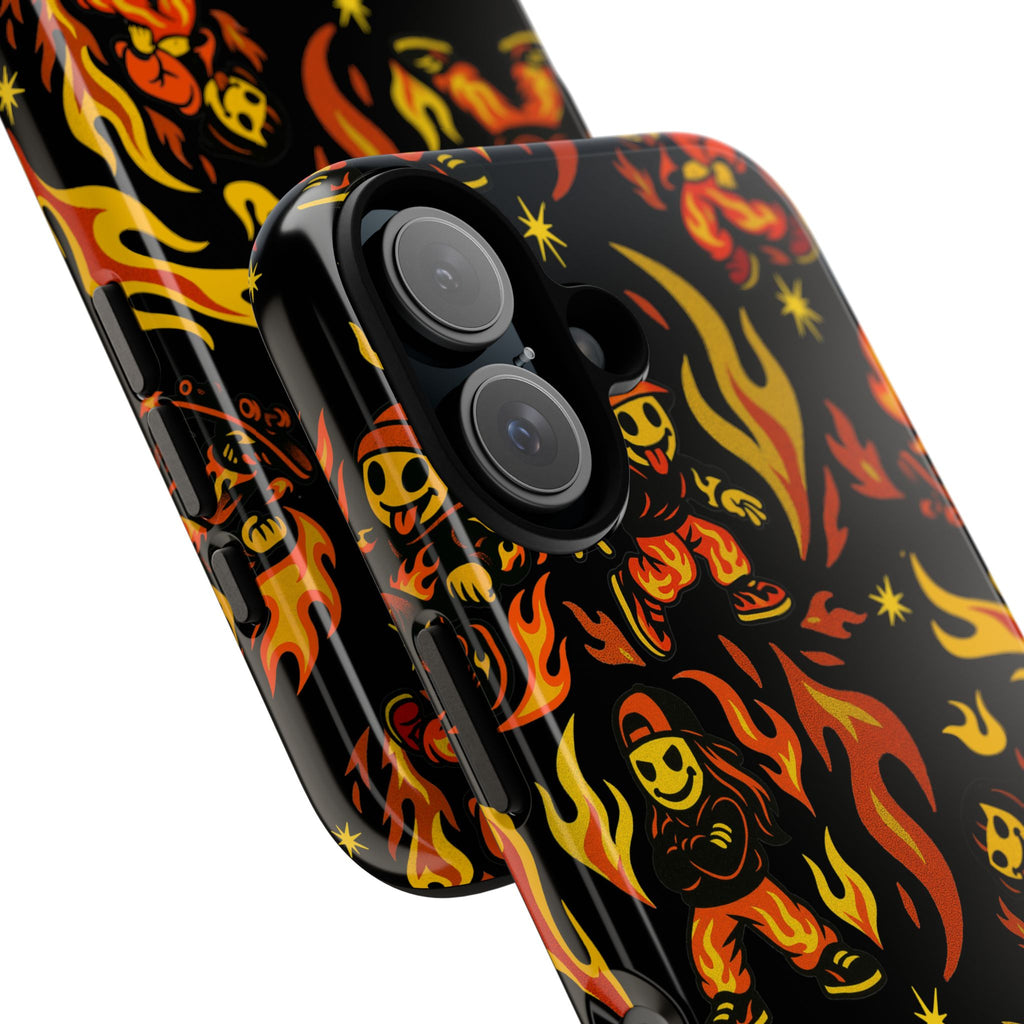 FYRE DANCE - Kreepy Kyds Pattern Phone Case