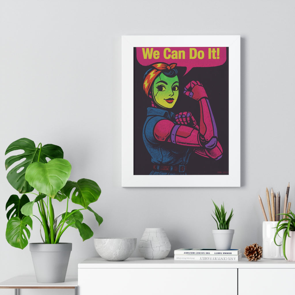 We Can Do It! Android - Framed Poster