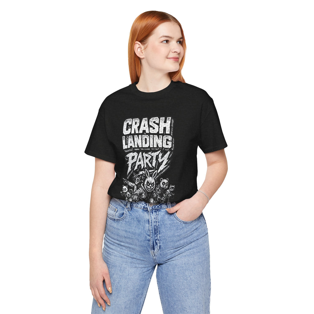 CRASH LANDING PARTY Unisex Tee