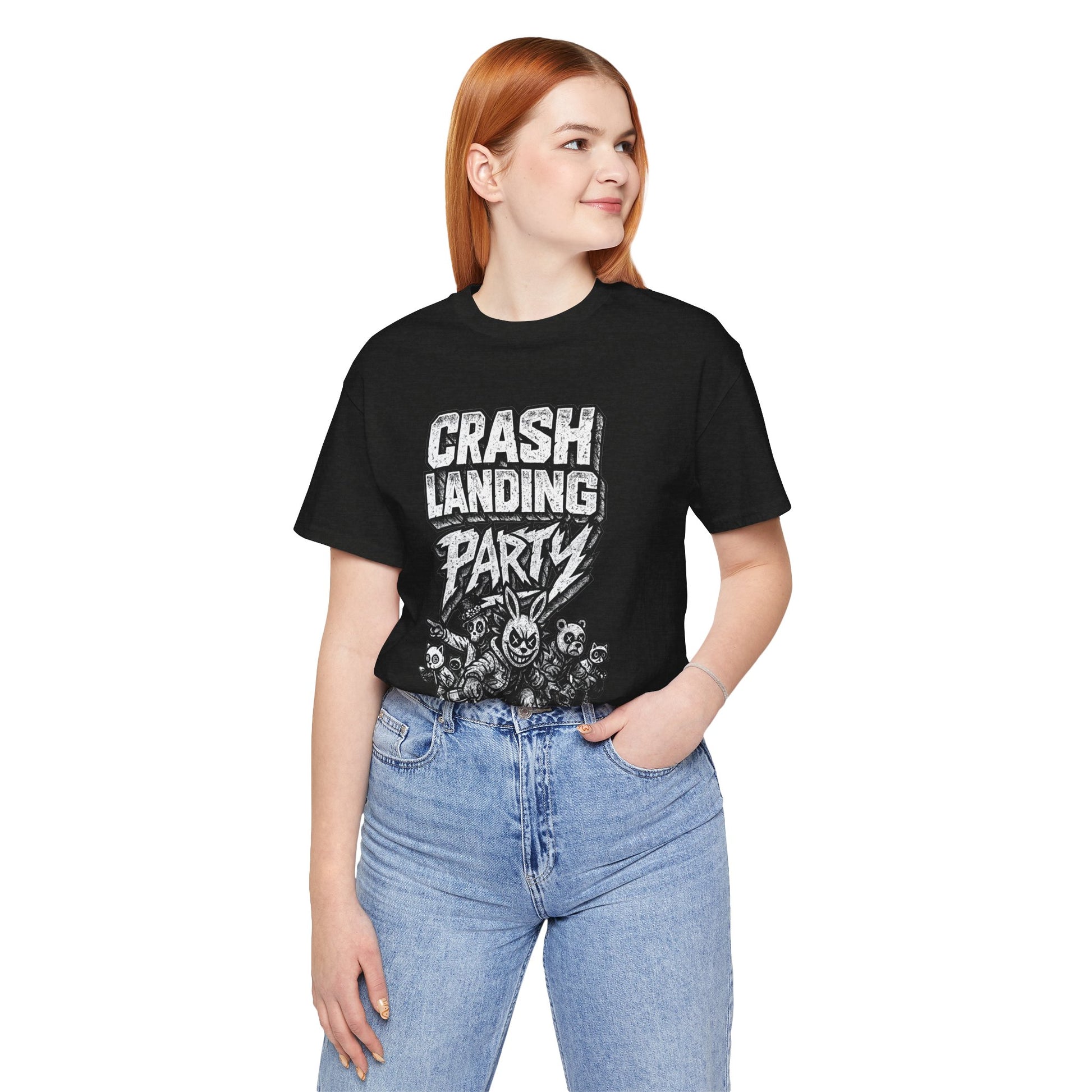 CRASH LANDING PARTY Unisex Tee