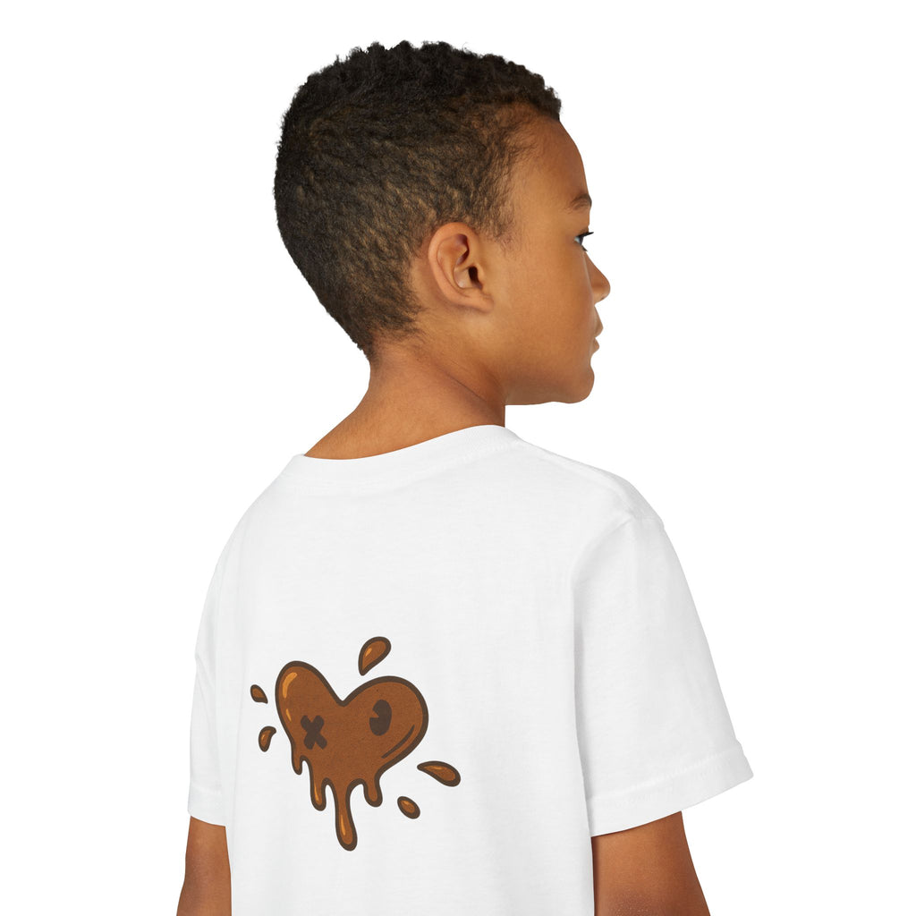 Sweet Melting Bear Youth Tee - Cute Kids T-Shirt, Adorable Gift, Summer Vibes, Ice Cream Theme, Birthday Outfit