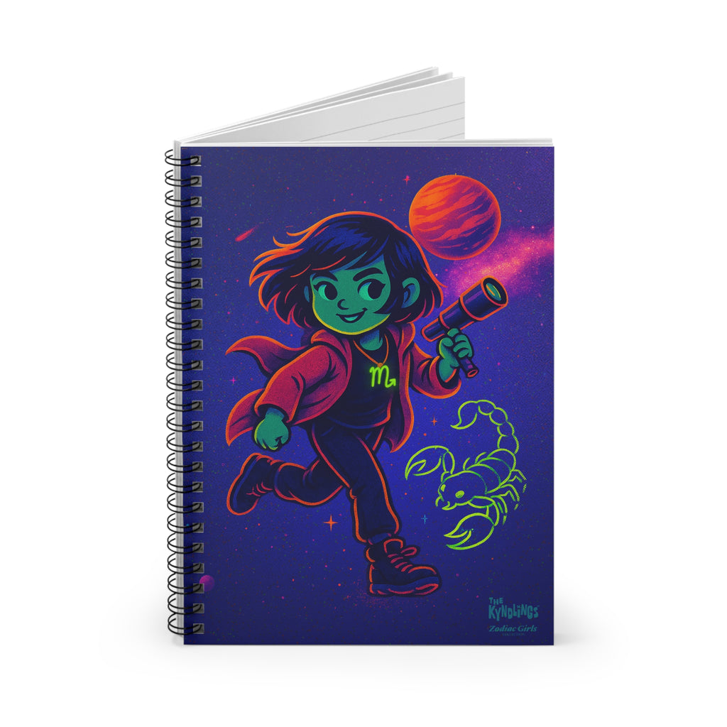 Spiral Notebook by Zodiac Girls: Scorpio