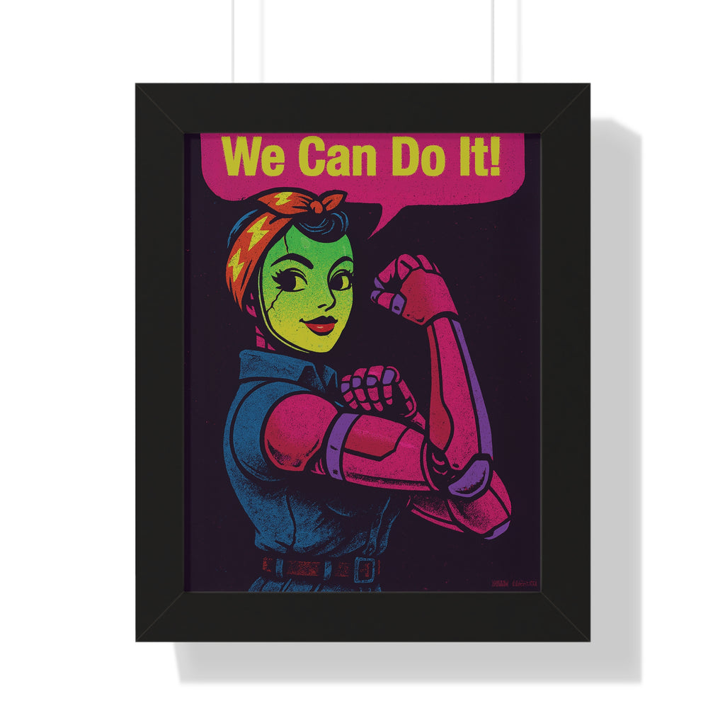 We Can Do It! Android - Framed Poster