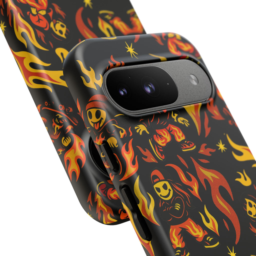 FYRE DANCE - Kreepy Kyds Pattern Phone Case