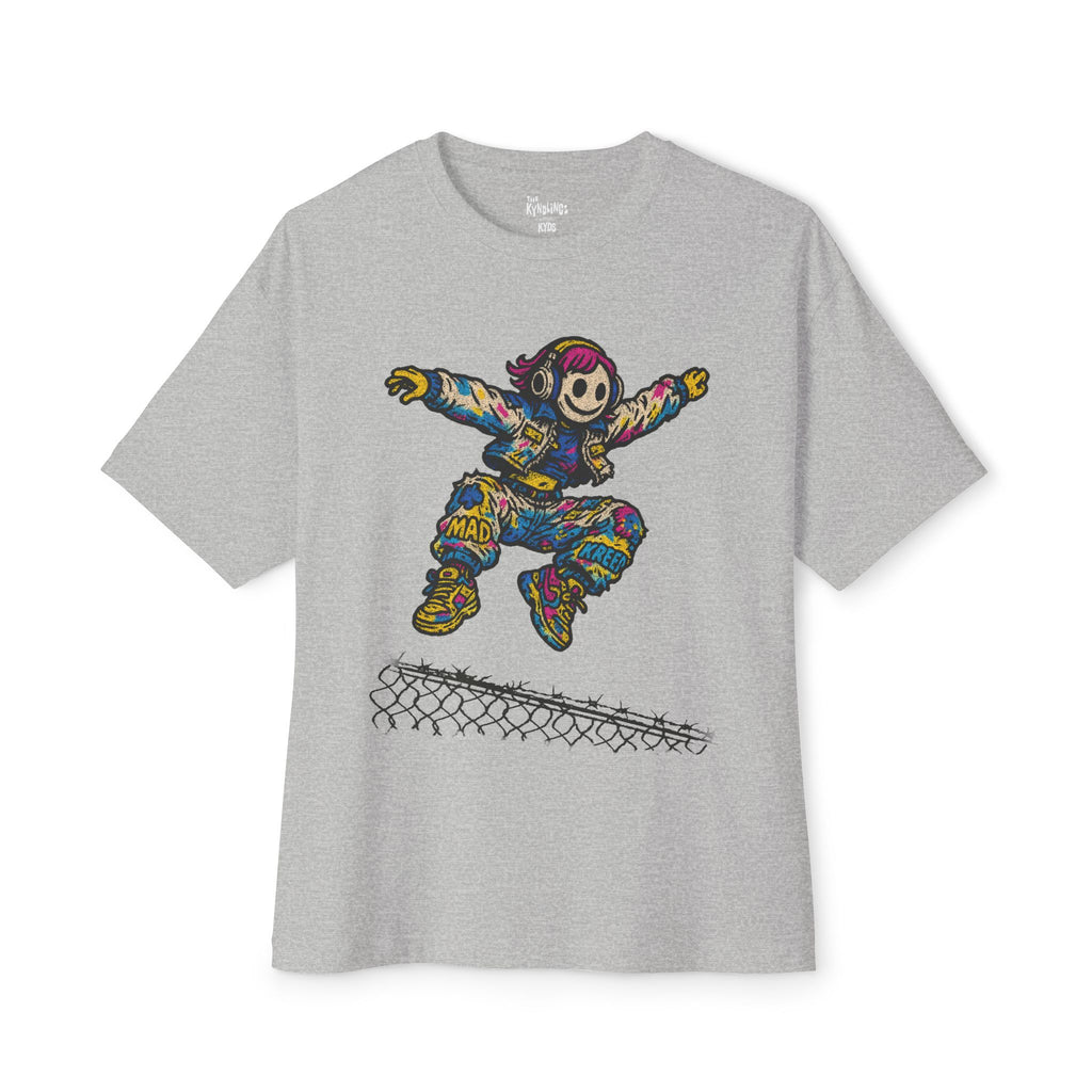 “Get Over It” Jump Shirt Oversized Boxy Tee