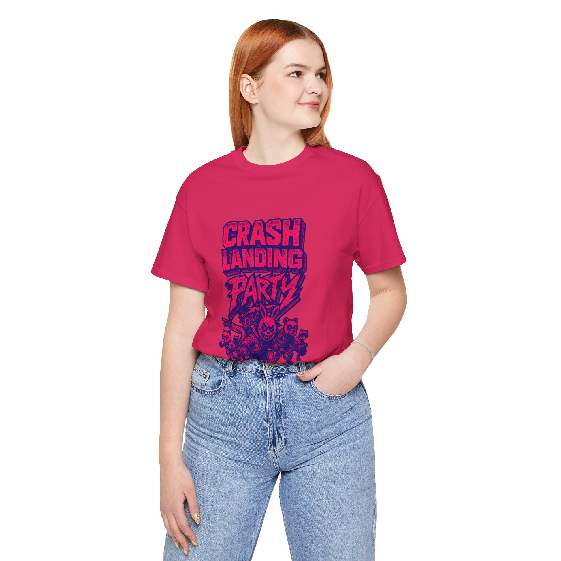 CRASH LANDING PARTY Unisex Tee