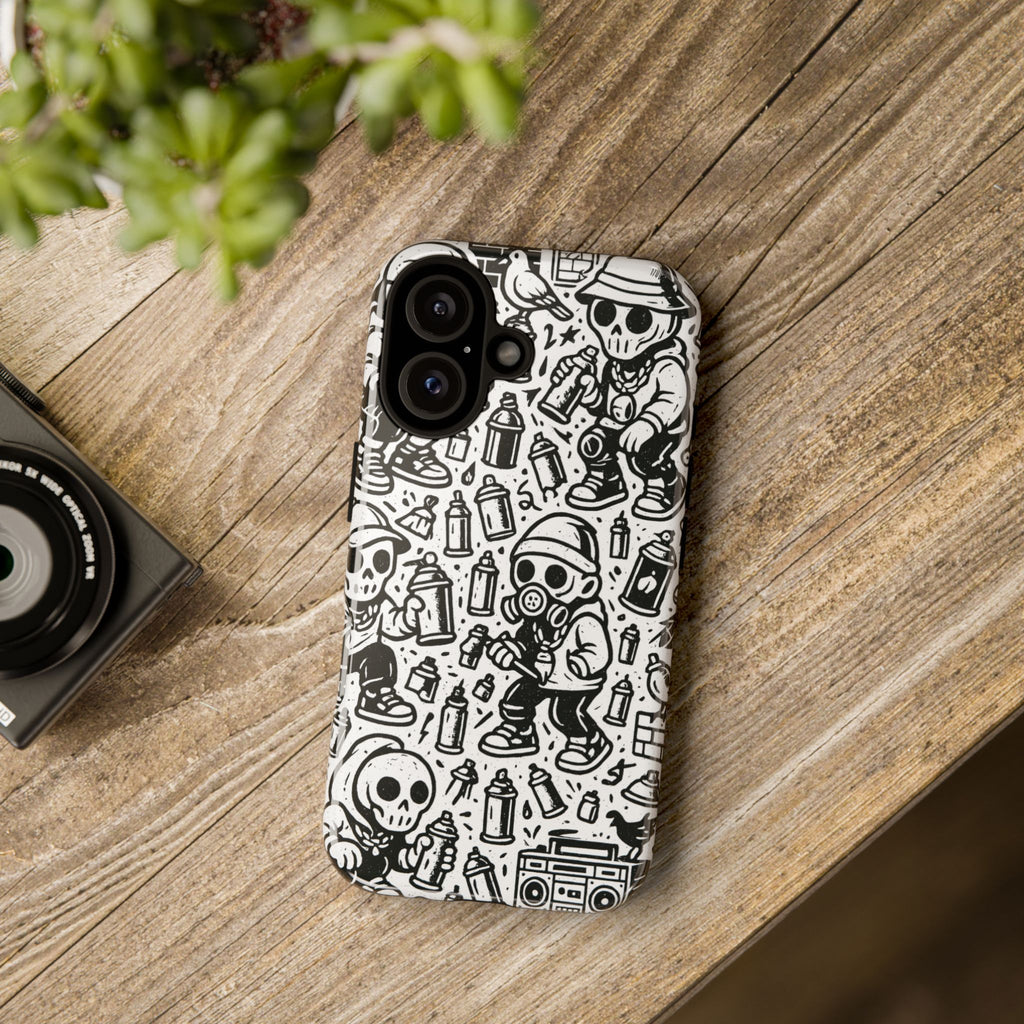 Graffiti Artist - Kreepy Kyds Pattern Phone Case
