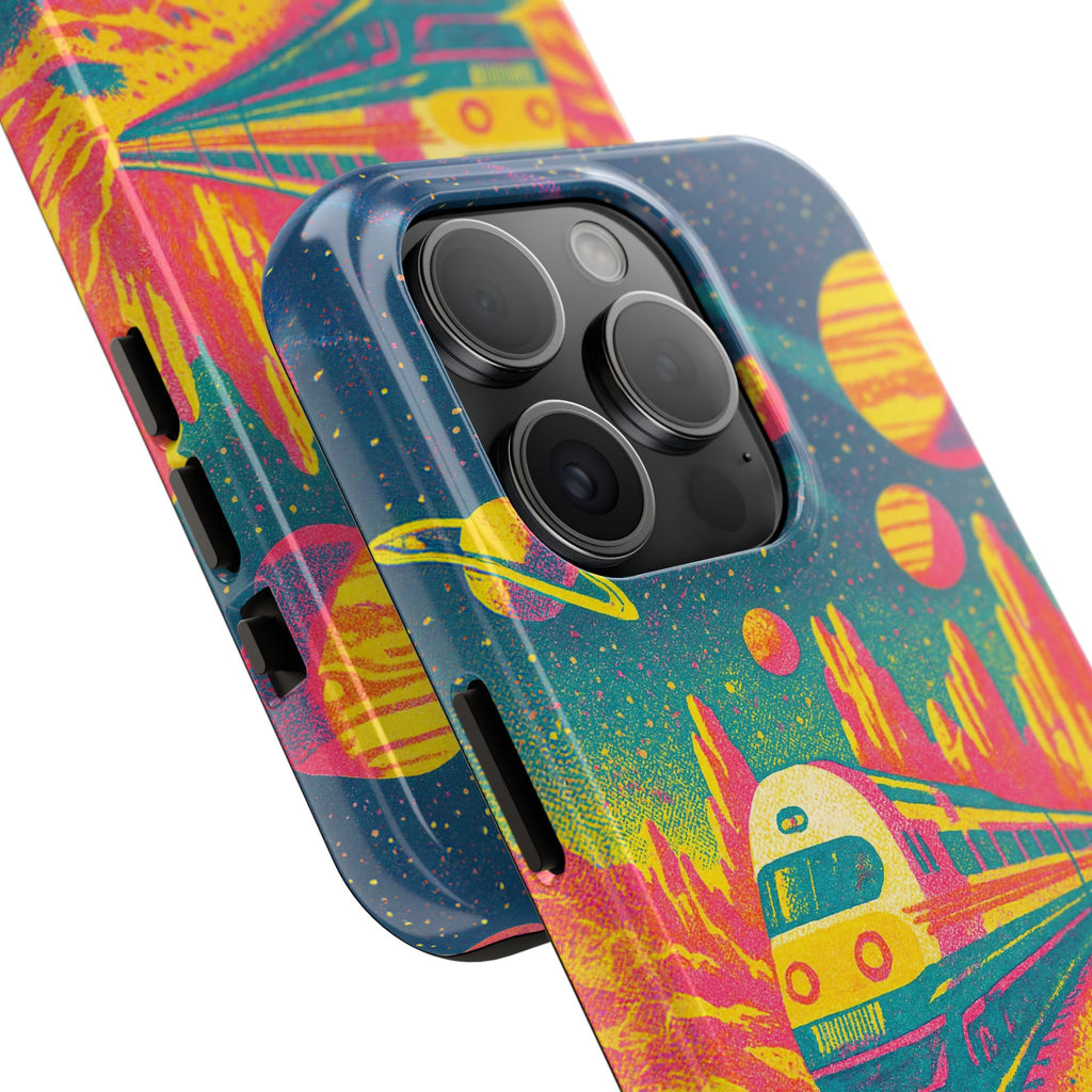 Canyons of Mars Phone Case : VINTAGEGRAPH Collection