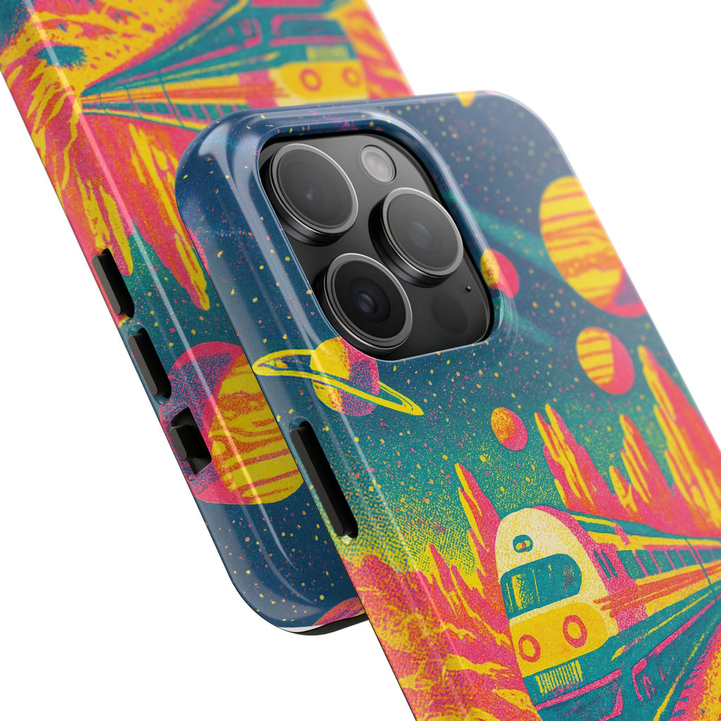 Canyons of Mars Phone Case : VINTAGEGRAPH Collection