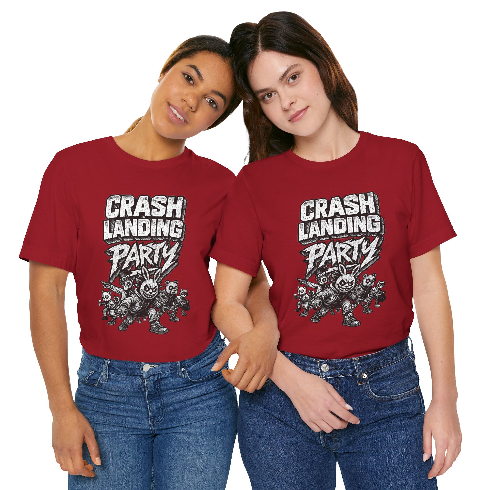 CRASH LANDING PARTY Unisex Tee
