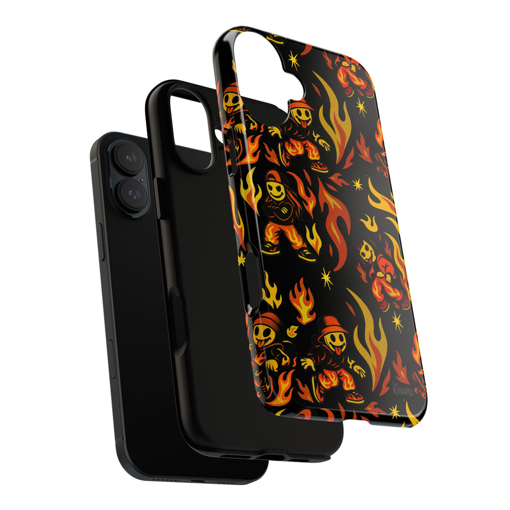 FYRE DANCE - Kreepy Kyds Pattern Phone Case