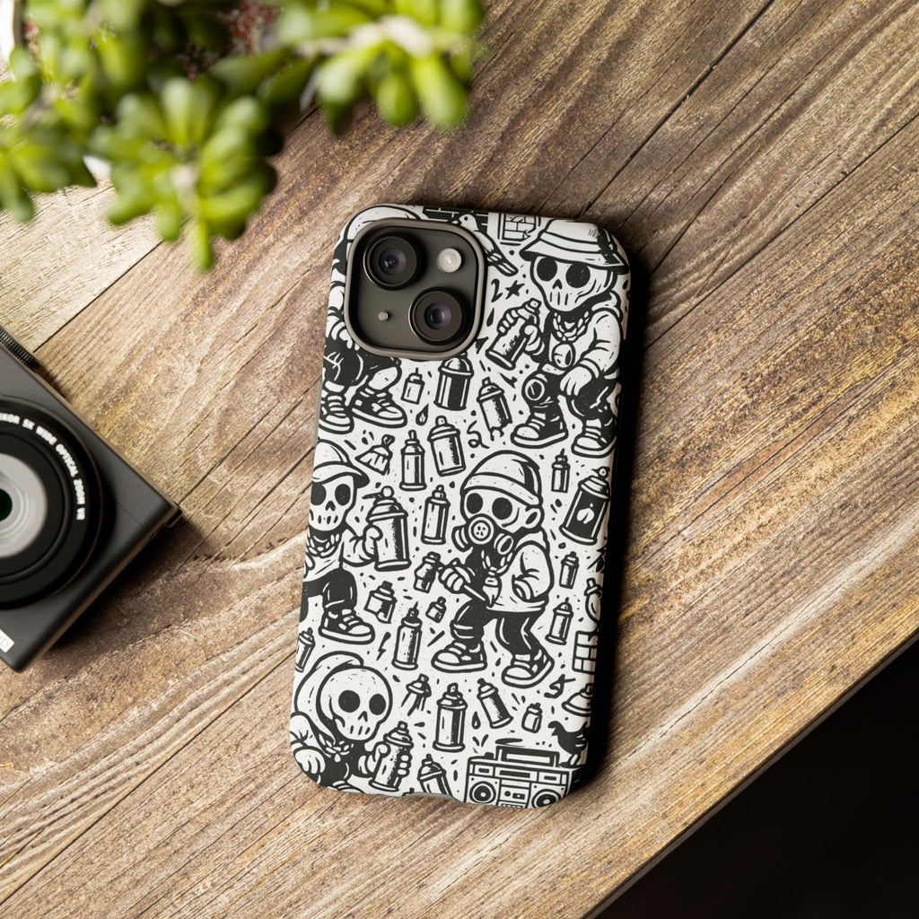 Graffiti Artist - Kreepy Kyds Pattern Phone Case