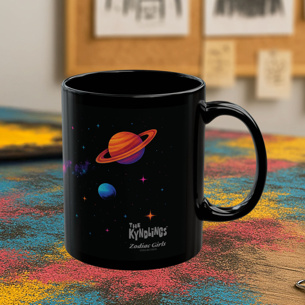 Cosmic Black Mug: Virgo
