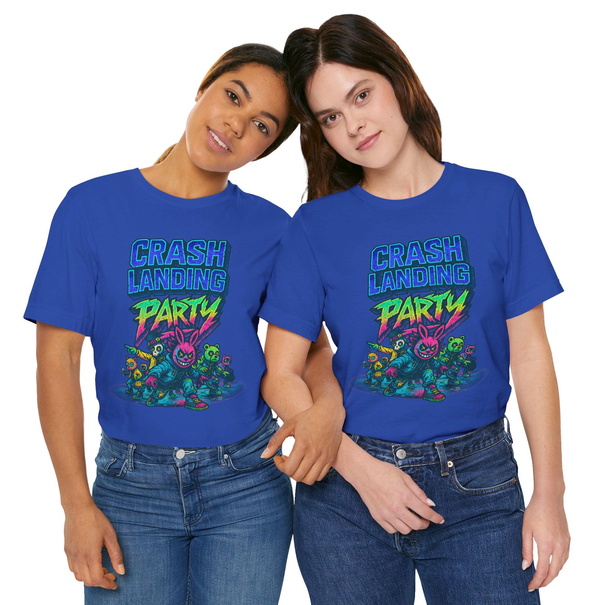 CRASH LANDING PARTY Unisex Tee
