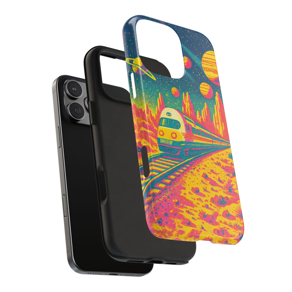 Canyons of Mars Phone Case : VINTAGEGRAPH Collection