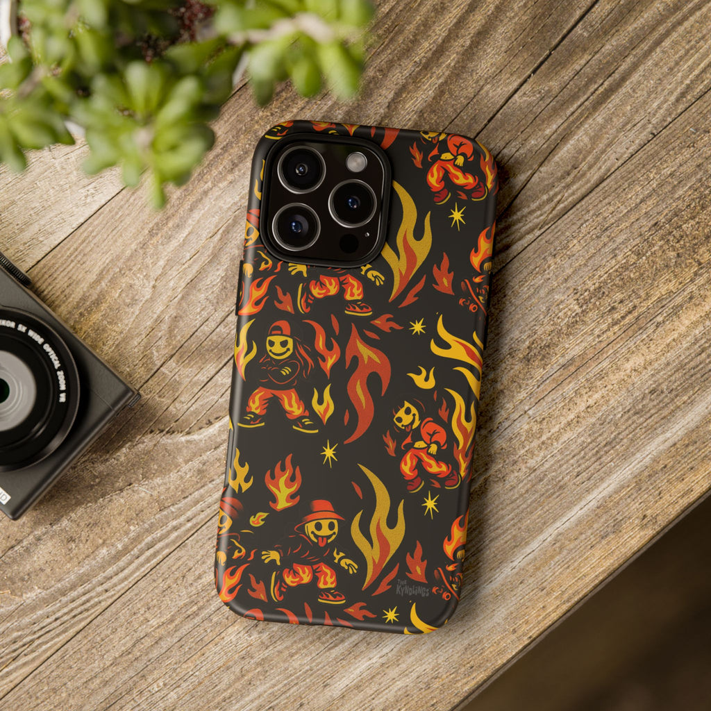 FYRE DANCE - Kreepy Kyds Pattern Phone Case
