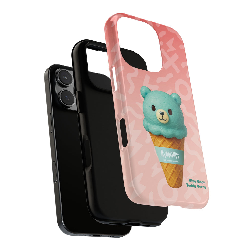 Blue Moon Teddy Berry: ICE CREAM SHOPPE | Sweet & Tough Phone Case