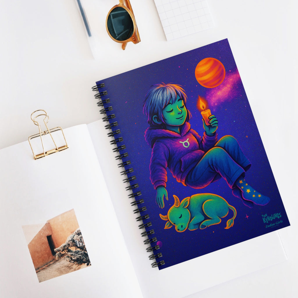 Spiral Notebook by Zodiac Girls: Taurus