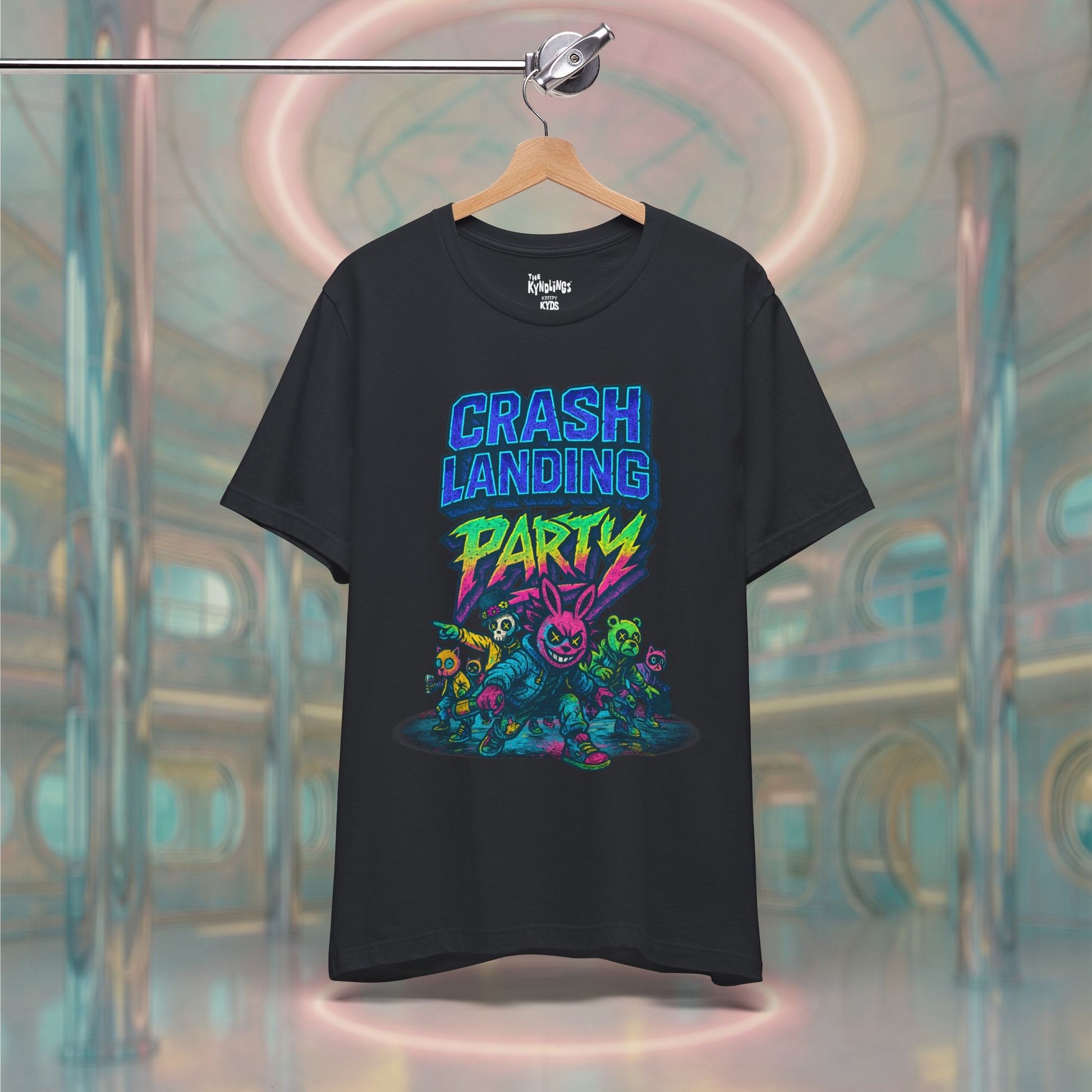 CRASH LANDING PARTY Unisex Tee