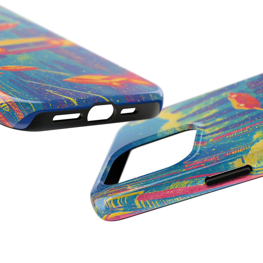 Getaway Car Phone Case: VINTAGEGRAPH Collection