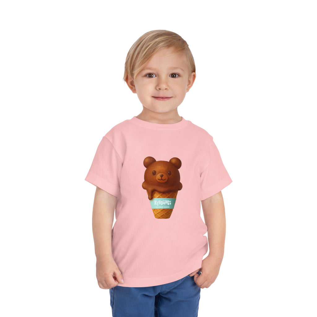 Brownie Bear Toddler Tee : ICE CREAM SHOPPE