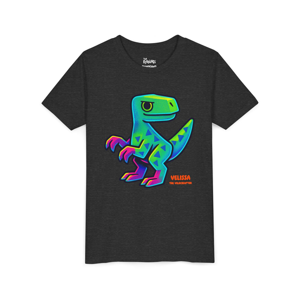 Velissa the Velociraptor Youth Tee