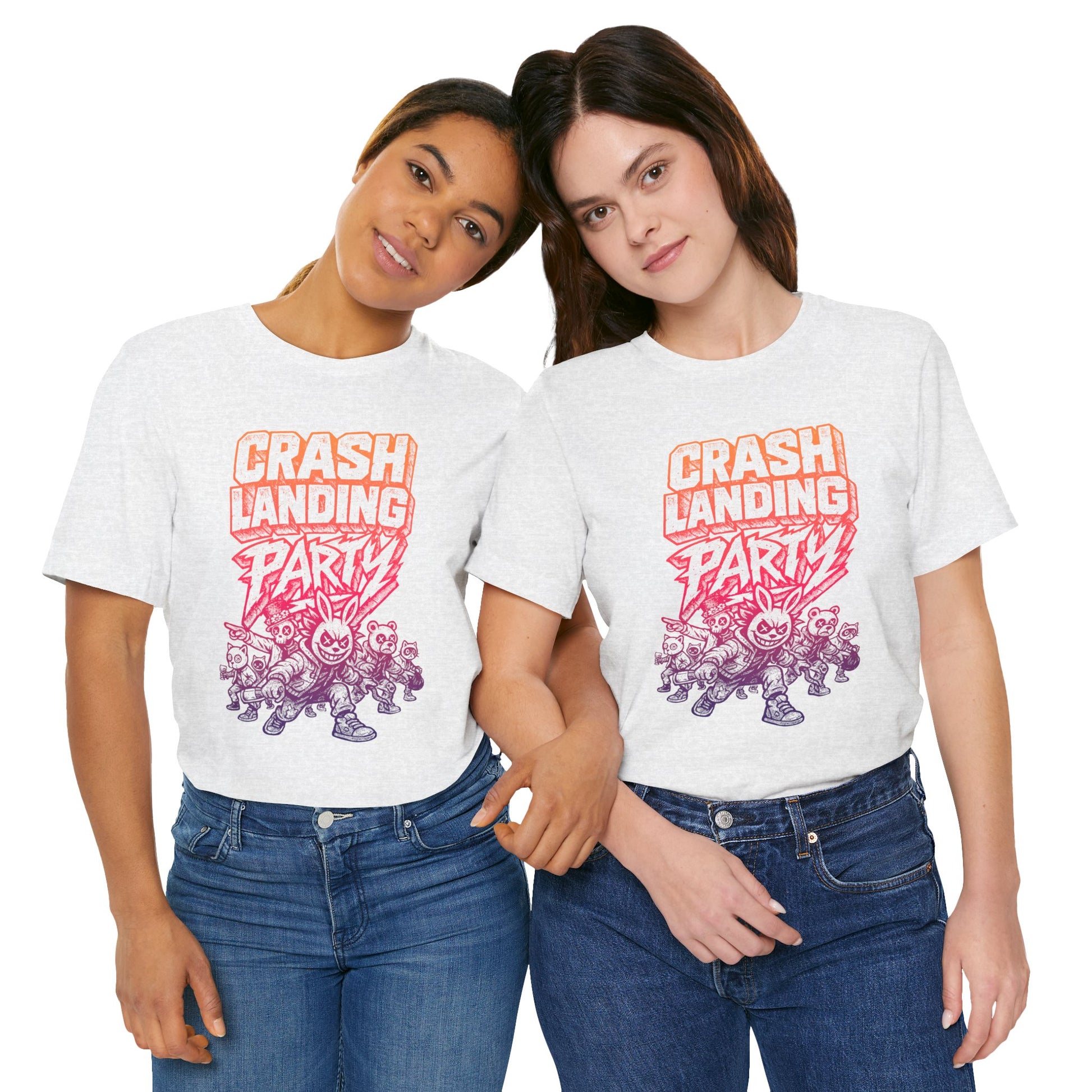 CRASH LANDING PARTY Unisex Tee