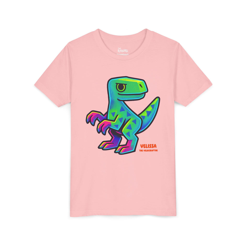 Velissa the Velociraptor Youth Tee