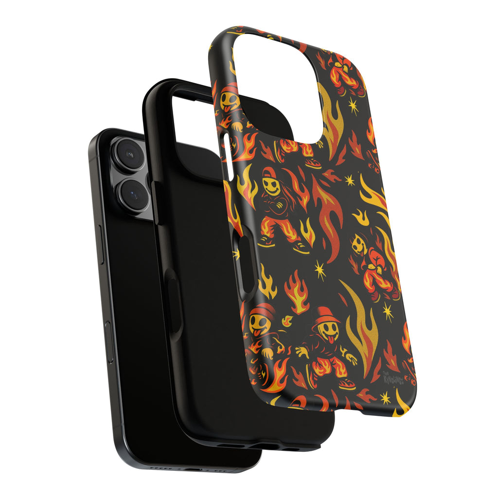 FYRE DANCE - Kreepy Kyds Pattern Phone Case