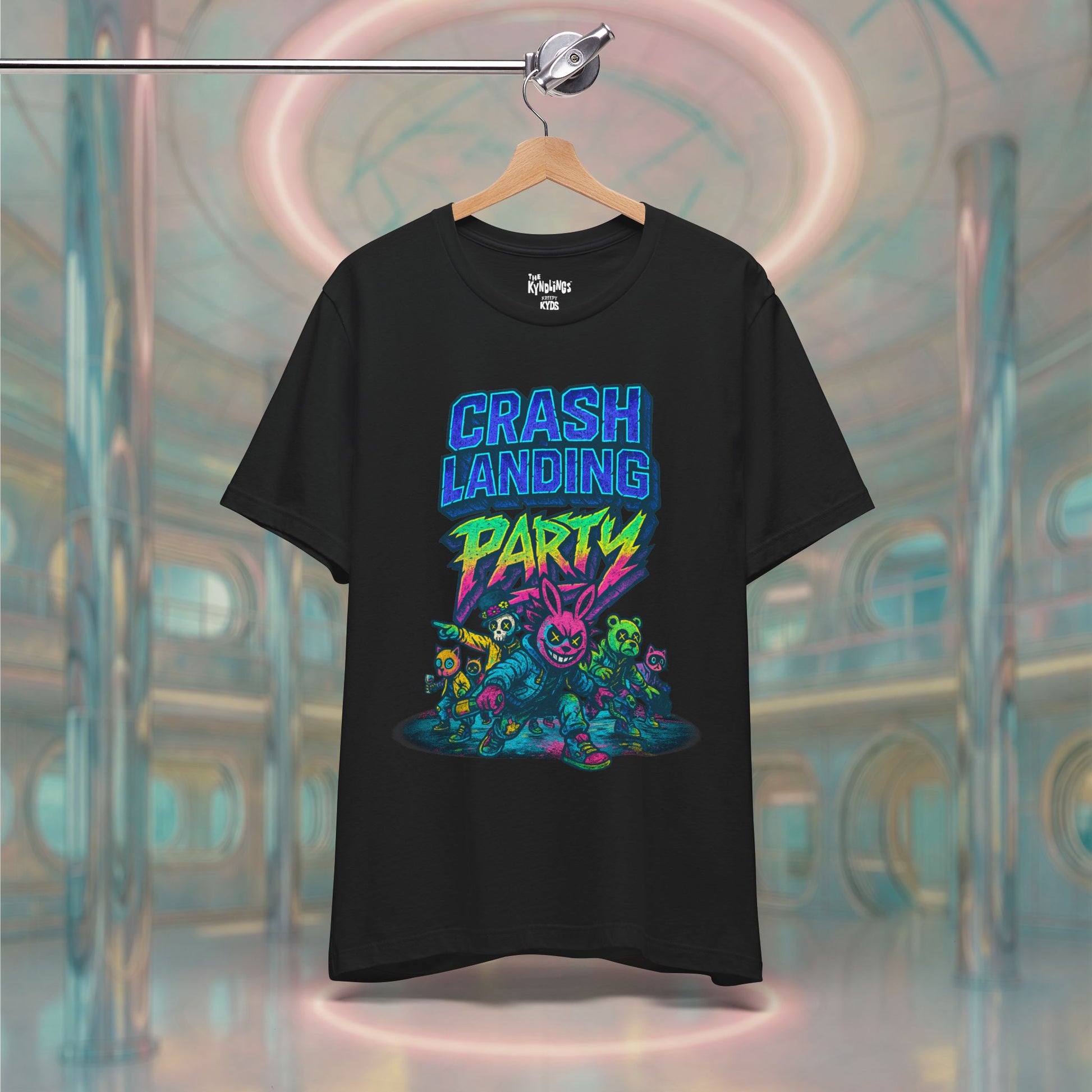 CRASH LANDING PARTY Unisex Tee