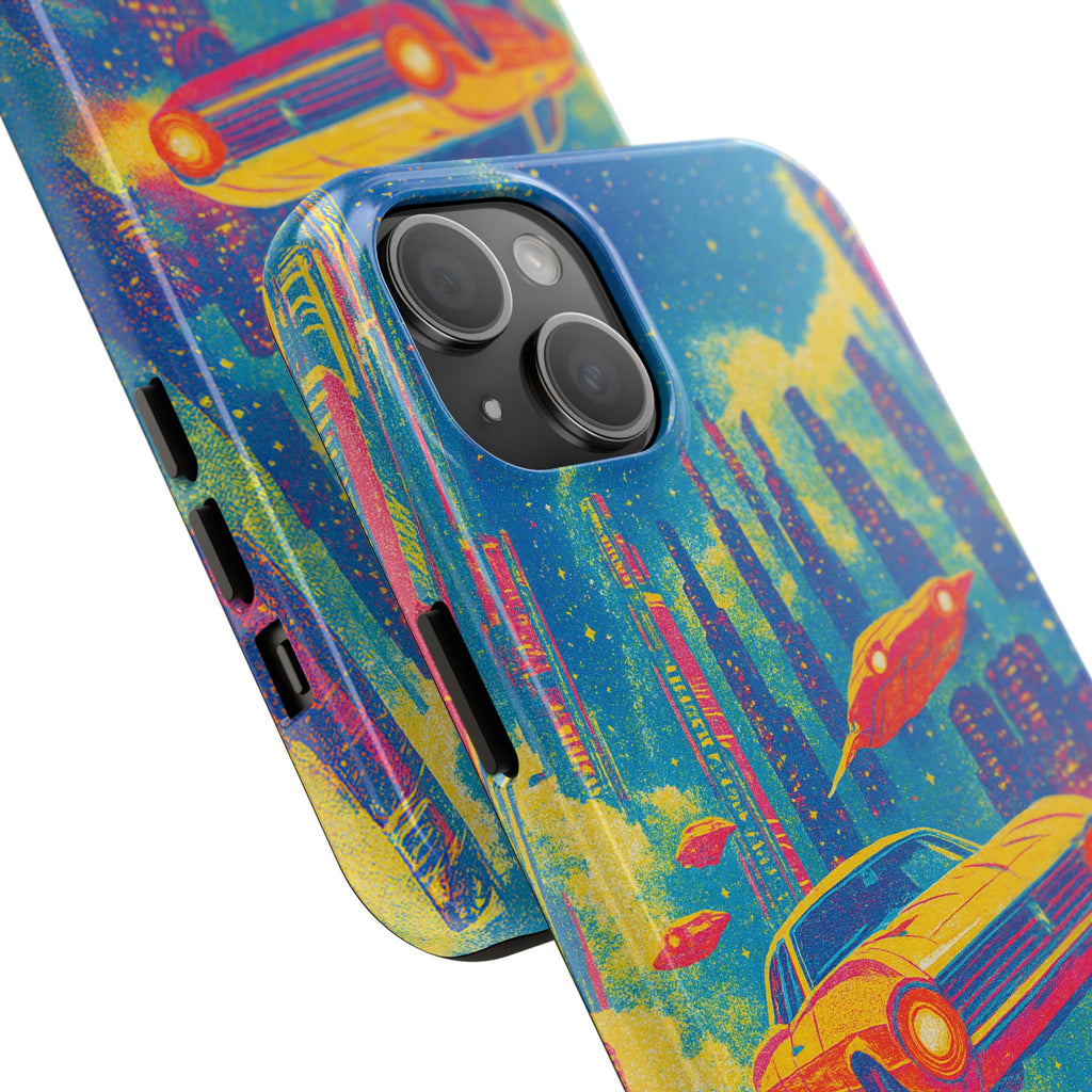 Getaway Car Phone Case: VINTAGEGRAPH Collection