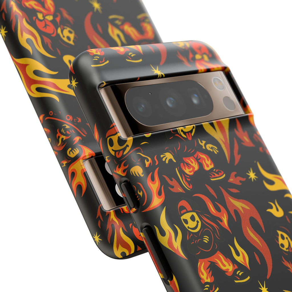 FYRE DANCE - Kreepy Kyds Pattern Phone Case